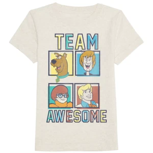 Boys Size 4 Jumping Beans Scooby-Doo "Team Awesome" Graphic Tee - Picture 1 of 6