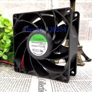 SUNON PMD2409PMB1-A 24V 12.2W 9038 9CM 2-wire A1 converter large air volume fan - Picture 1 of 5