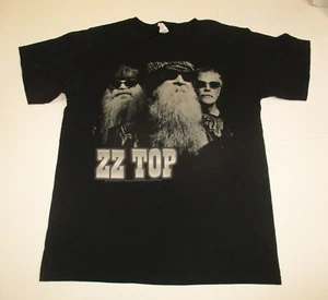 Camiseta ZZ Top 2012 Tour Doble Cara Gráfica Adulto Talla Mediana - Imagen 1 de 3