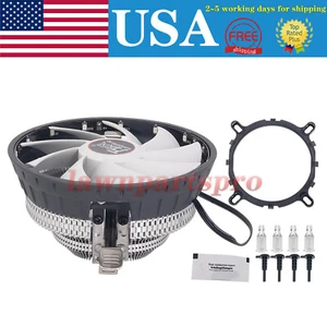 CPU Cooler Fan Heatsink RGB LED For Intel LGA1156/1155/775 AM2/ AM2+/AMD AM3+ - Picture 1 of 14