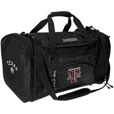 NCAA "Roadblock" Duffel Texas A&M Aggies gym bag travel carry on luggage Cover