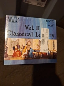 Onyx Classix Volume Vol 2 Classical Library CD Bach Mozart Beethoven Ravel Bizet - Picture 1 of 6