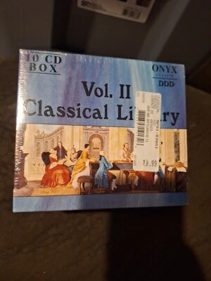 Onyx Classix Volume Vol 2 Classical Library CD Bach Mozart Beethoven Ravel Bizet - Image 1 of 4