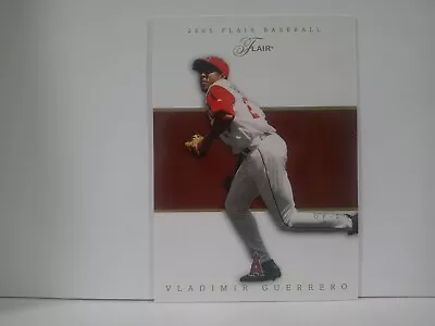 2005 Flair Vladimir Guerrero #6 HOF - Image 1 of 2