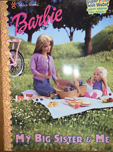 Barbie Vintage Paint with Water Book , Golden Books, Used Condition.