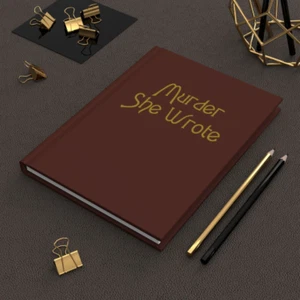 Murder She Wrote Journal - Jessica Fletcher Notebook - - Picture 1 of 2