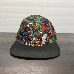 Sombrero ajustable multicolor de superhéroes de Marvel Comics - Imagen 1 de 6