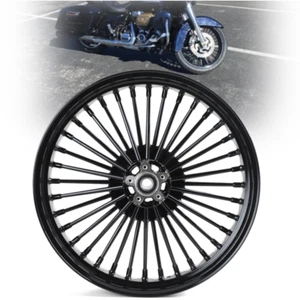 21X3.5 Fat Spoke Front Wheel ABS for Harley Touring Street Road Glide 2009-2025 - Bild 1 von 9