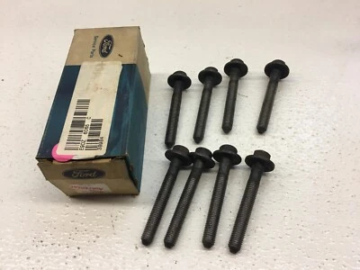 Juego de 8 pernos de cabeza Mercury Sable Ford Taurus Thunderbird 3,8 L V6 1989-1995 NOS Foto 1 de 4
