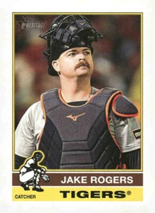 2025 Topps Heritage #151 Jake Rogers - Picture 1 of 2
