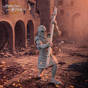 Osthold Man at Arms B | Print Goes Ever On | RPG Wargaming 3D Printed MESBG - Picture 1 of 1