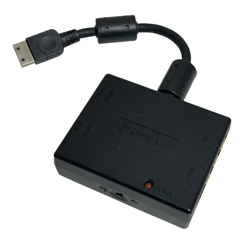 SEGA Dreamcast VGA Box HKT-8100 Adattatore Cavo OEM Ufficiale/GIAPPONE Testat... - Immagine 1 di 4