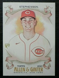 2021 Topps Allen Ginter World Champions ROOKIE #299 Tyler Stephenson Reds - Picture 1 of 2