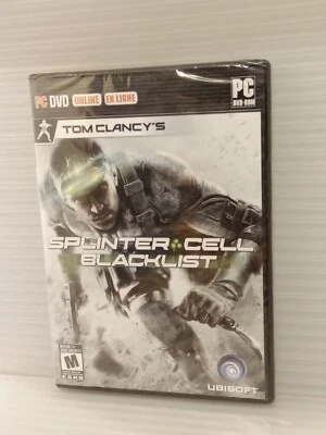 Tom Clancy's Splinter Cell Blacklist (Windows PC, 2013) CIB w/ Manual NEW SEALED - Image 1 of 2