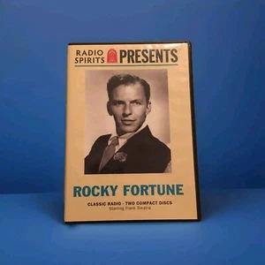 FRANK SINATRA  AS ROCKY FORTUNE AUDIO BOOK 2 CD OLD TIME RADIO SHOWS - Picture 1 of 3