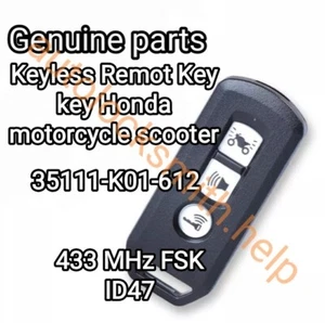 Honda PCX 2017-2019 35111-k01 original 3 botones - Imagen 1 de 1