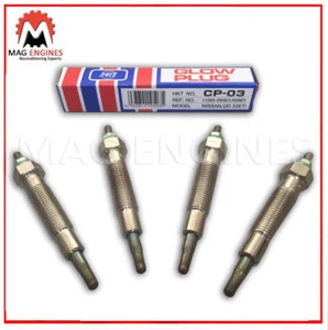 11065-0W801 HEATER GLOW PLUG SET NISSAN TD27 QD32 QD32ETi FOR CARAVAN ELGRAND - Picture 1 of 2
