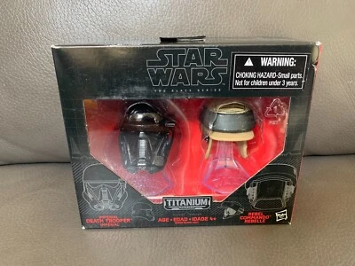 Star Wars Titanium Series Helmets 06: Death Trooper / Rebel Commando - image 1 of 4