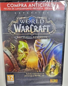 World of Warcraft: Battle for Azeroth PC DVD Rom TOUT NEUF scellé en espagnol - Photo 1/2