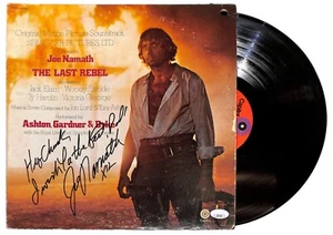 Joe Namath Autographed The Last Rebel Album Vinyl JSA - Picture 1 of 3