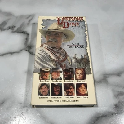 Lonesome Dove (VHS, 1991) Part 3 The Plains Robert Duvall Tommy Lee Jones - Image 1 of 4