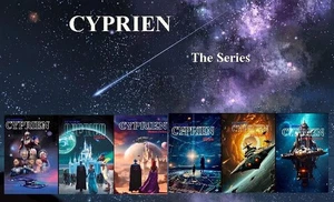 The "Cyprien" sci-fi series by C.C. Waters – Books 1 – 6 - First Edition - PB - Picture 1 of 9