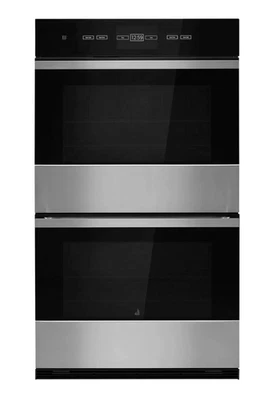 JennAir Noir 30" Double Convection Smart Electric Wall Oven - JJW3830LM - Image 1 of 4