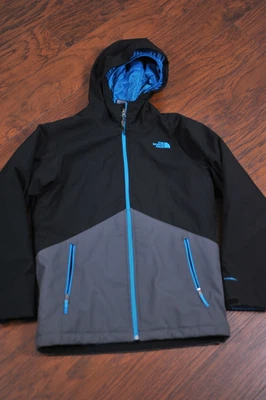 The North Face Apex Elevation Insulated Jacket Black Gray Boy's Large L - Image 1 of 4