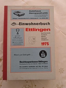 50 Jahre altes Einwohnerbuch von Ettlingen - Bild 1 von 3