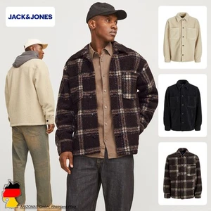 JACK & JONES Chaqueta de Cuadros con Botones y Cuello - Imagen 1 de 15