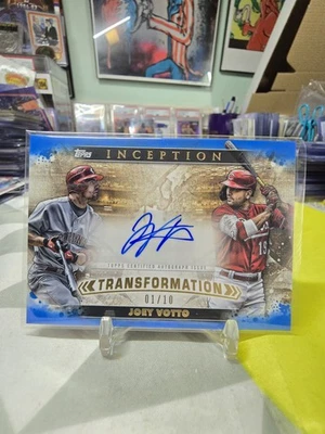 2024 Topps Inception Transformation/10 Joey Votto Auto #ITA-JV Cincinnati Reds Foto 1 de 2