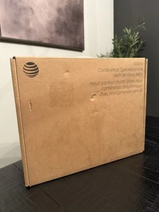 AT&T SB3014 DECT 6.0 Conference Phone with Four Wireless Mics Black - Picture 1 of 10