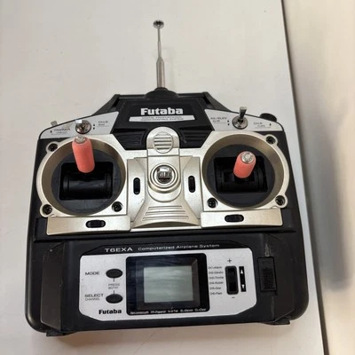 Futaba T6EXA 6-Channel 35MHz RC Transmitter- untested  - Image 1 of 4