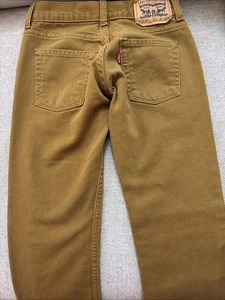 Children’s Levi Corduroy Pant Size 8 Style 513w 24 L 22 - Picture 1 of 2