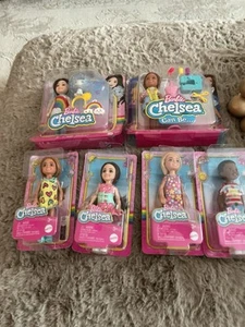 Barbie Chelsea Bundle, 6 Dolls Bnwb - Picture 1 of 12
