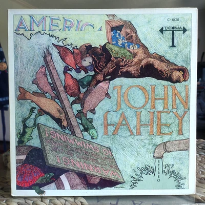 John Fahey ‎– America / Takoma C-1030 (1972) / OG Vinyl / American Primitivism  Foto 1 de 4