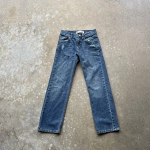 Levi’s Kids 514 Straight Leg Jeans Dark Blue Indigo Size 10 Regular - Picture 1 of 16