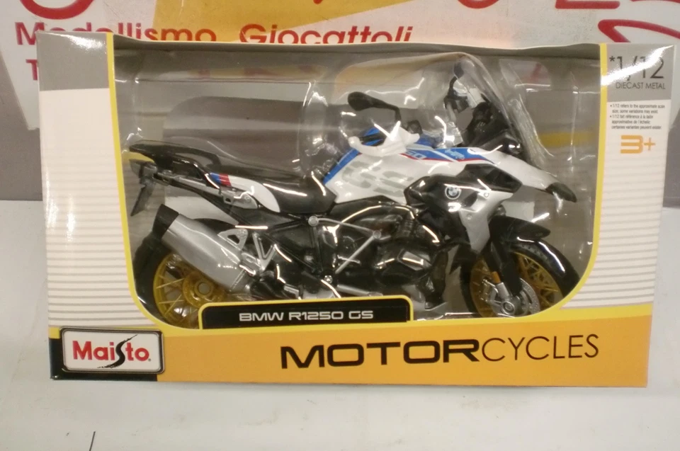 MAISTO 1/12 - MOTO BMW R 1250 GS - Immagine 1 di 1