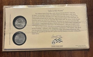 2009 Puerto Rico P&D Unc Territories Quarters- Sealed First Day Cover Envelope - Picture 1 of 3