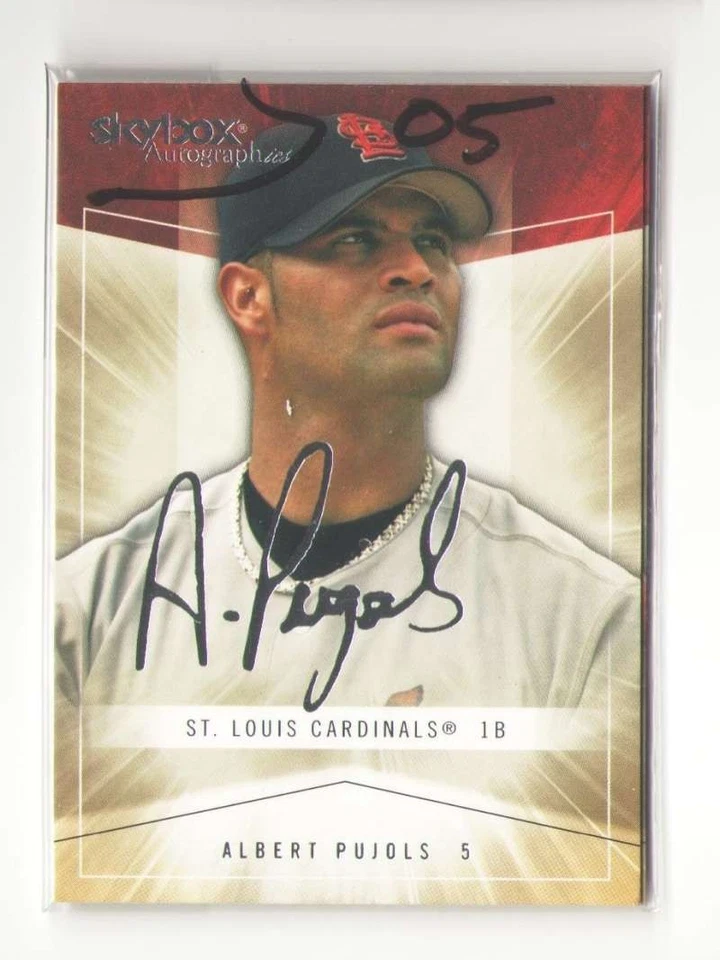 2005 SkyBox Autographics - ST LOUIS CARDINALS Team Set - Image 1 of 1