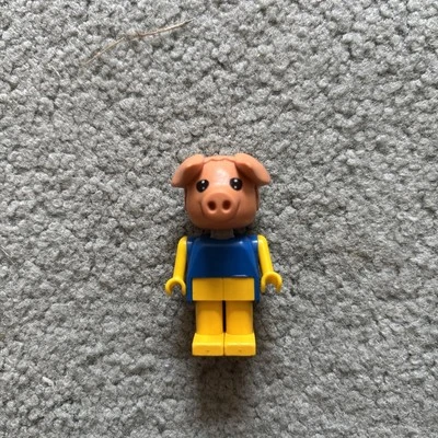 Lego Fabuland Series (1979-1989) de colección Percy el Cerdo (Cerdo 1/Fab11a)-Raro Foto 1 de 4