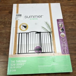 Summer by Ingenuity The Thruway Serie 52W con Glide Open - Espresso - Nuovo - Foto 1 di 10