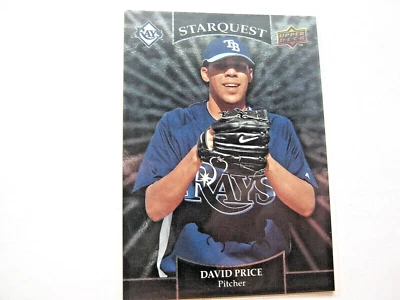David Price 2009 Upper Deck Star Quest Silver Common Card #SQ-37 - Image 1 of 2