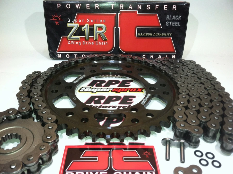 2006-2007 CBR1000rr JT Z1R 520 X-кольцо цепи и звездочки набор * Quick Accel - Изображение 1 из 4