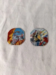 Vintage 1983 Mattel Marvel Comics Secret Wars Daredevil 2 Inserts ONLY  - Picture 1 of 2