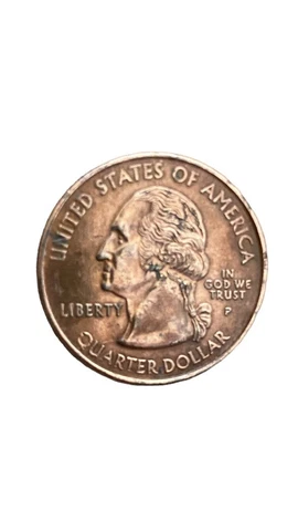2002 P TENNESSEE STATE QUARTER  25c  CLAD LAYER MISSING ON OBVERSE Cover