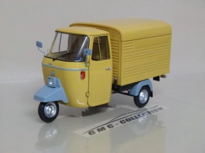 PiAGGiO APE 501 VAN 1979 GiALLO YELLOW EDiZiONE LiMiTATA MiTiCA + SHOWCASE 1/18 - Immagine 1 di 4