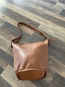 Vintage Coach Brown Duffle Legacy XL Bucket Bag -Made in USA Read - Picture 1 of 24