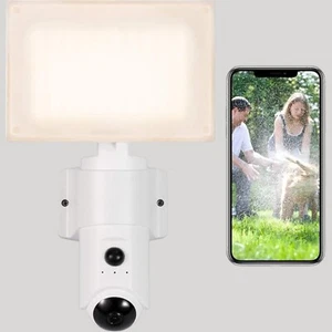 ISSELEC Floodlight Smart Security Camera - KCL-02 - Picture 1 of 1
