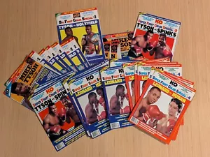 KO Ring Boxing Poster Special Pick and Choose Magazine Tyson Holyfield Spinks - Picture 1 of 16